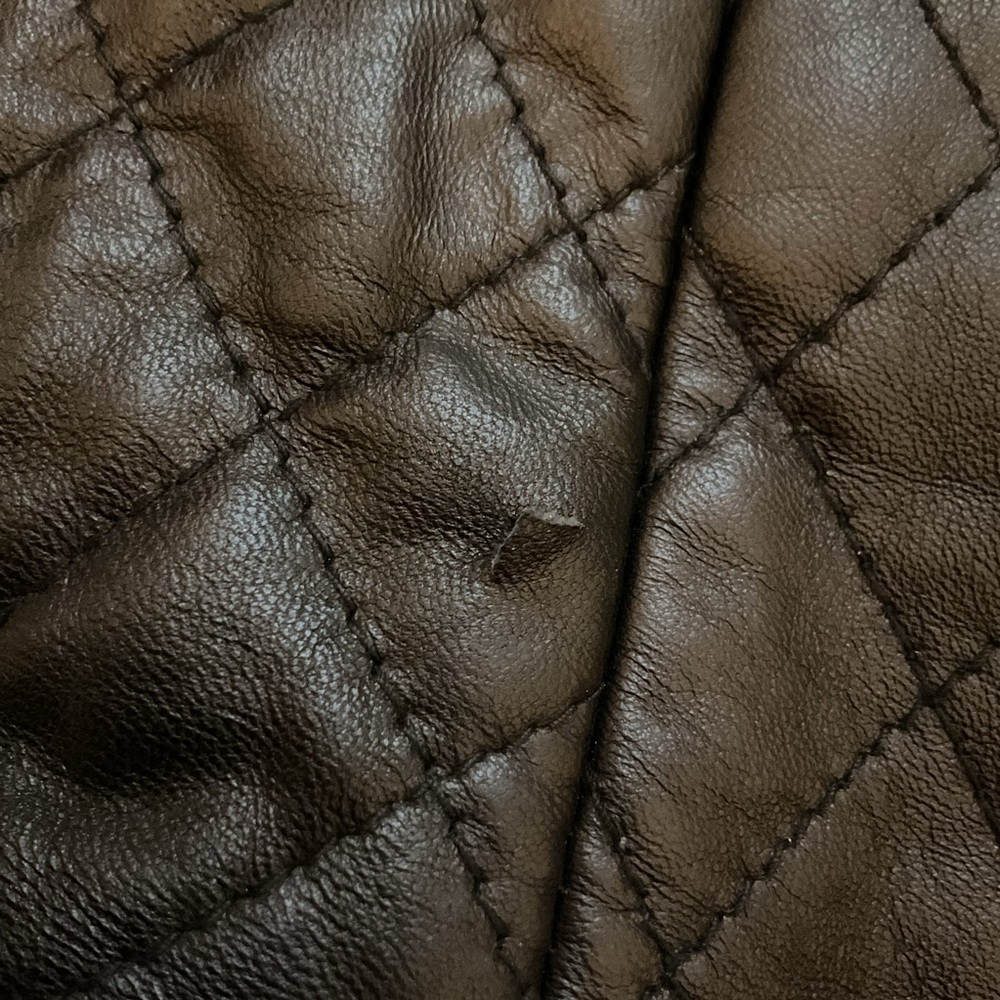 Neiman Marcus Leather Coat - Picture 7 of 7